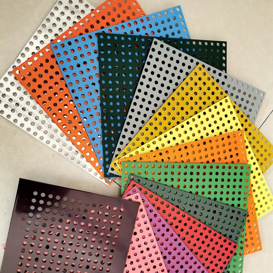 Fireproof Perforated Aluminum Wall Cladding for Curtain Wall Decoration