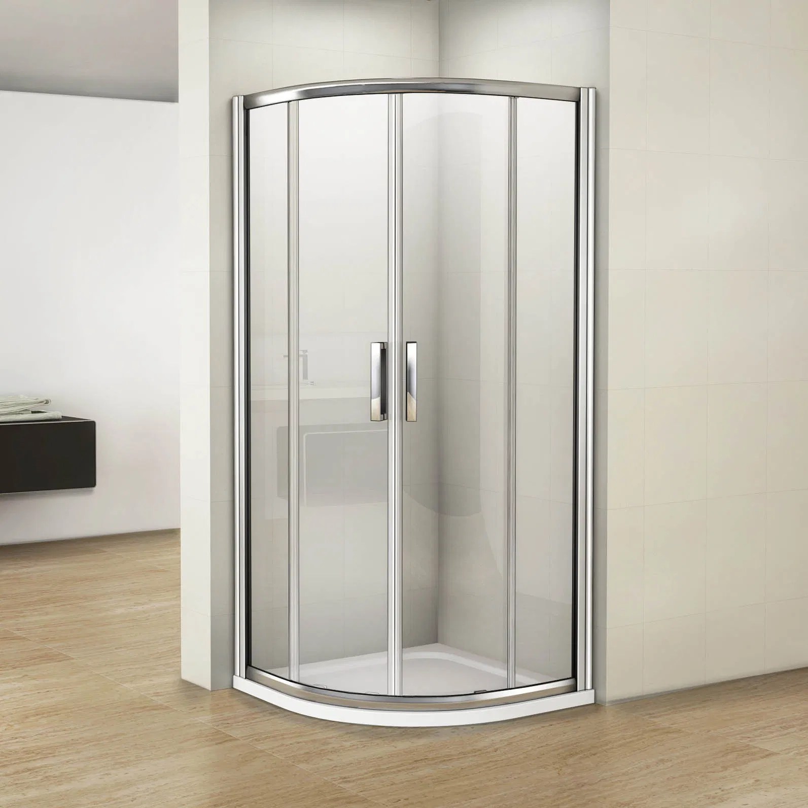 Shower Bathroom Shower Enclosure Bathroom 2 Sided Glass Corner Shower Room