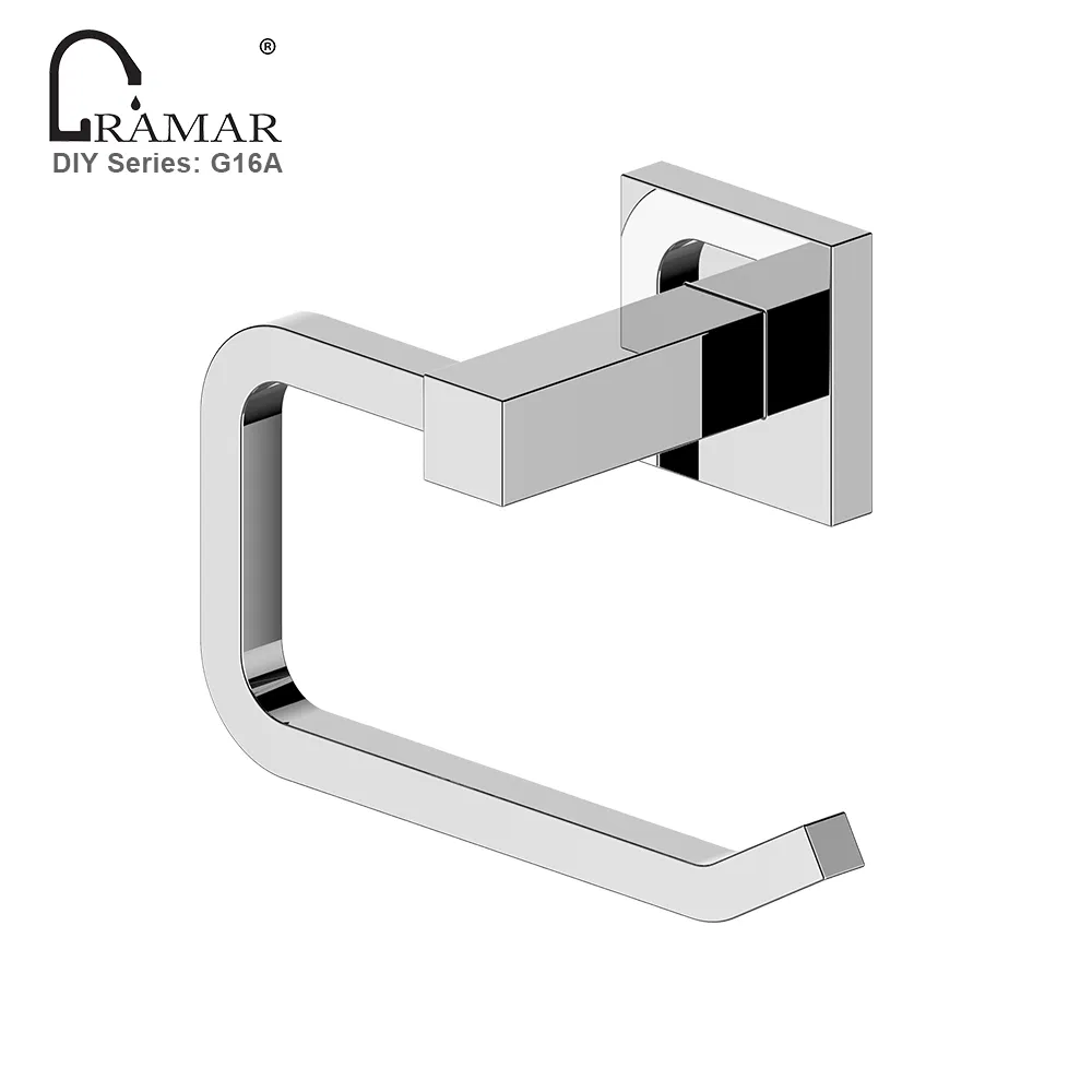 Держатель для туалетной бумаги в стиле розовое золото