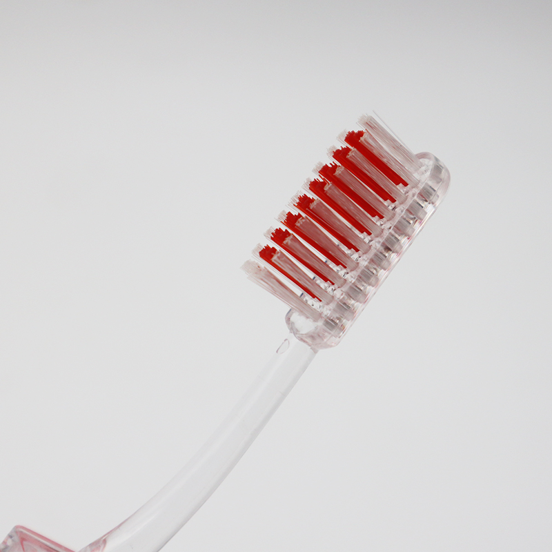 Customizable Transparent Foldable Toothbrush for Travel and Home