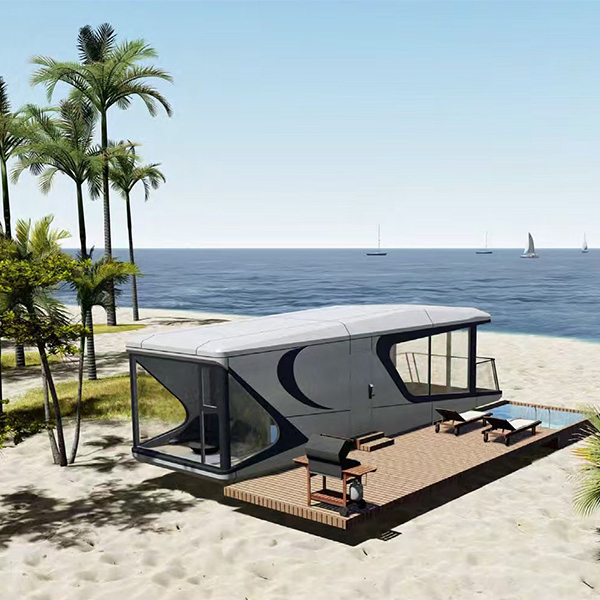 Space Capsules Are Used for Accommodation in The Tourism Industry