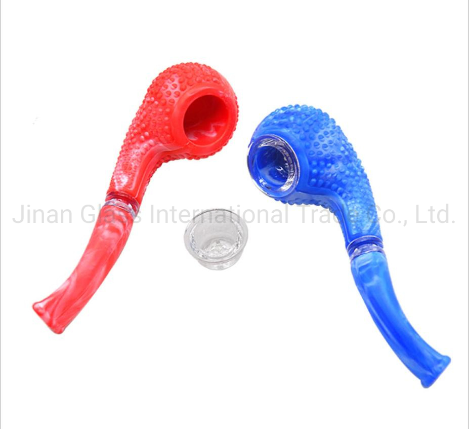 2020 Hot Sale Silicone Plastic Pipe Smoking Pipe Glass Pipe