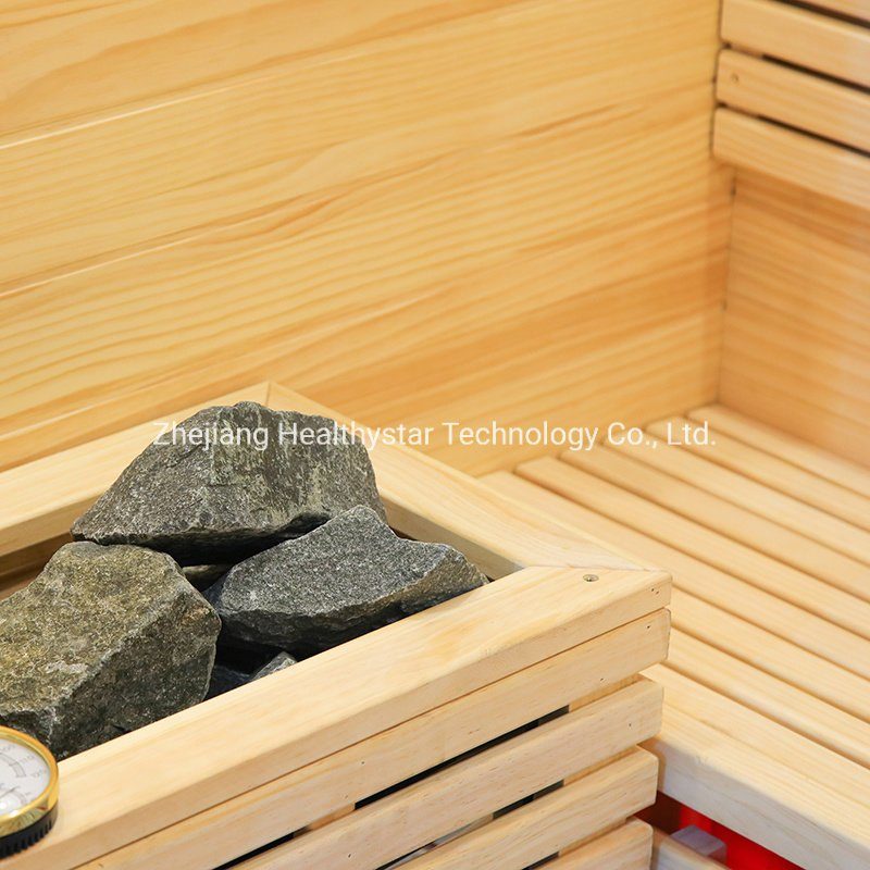 Canadian Hemlock Wood Outdoor Traditional Steam Sauna