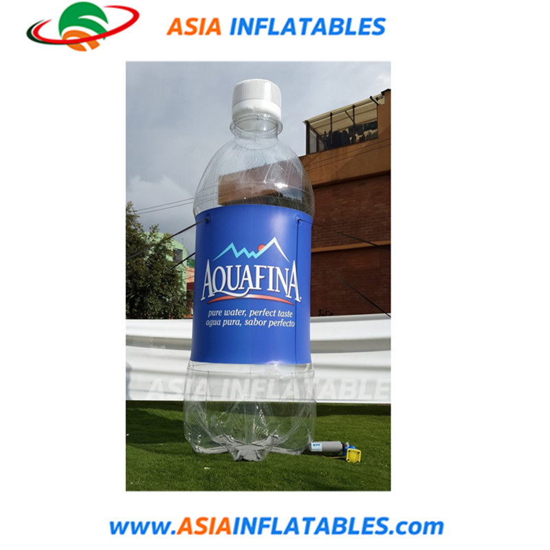 Inflatable Water Bottle Replica Water Mineral Water Bottles Model