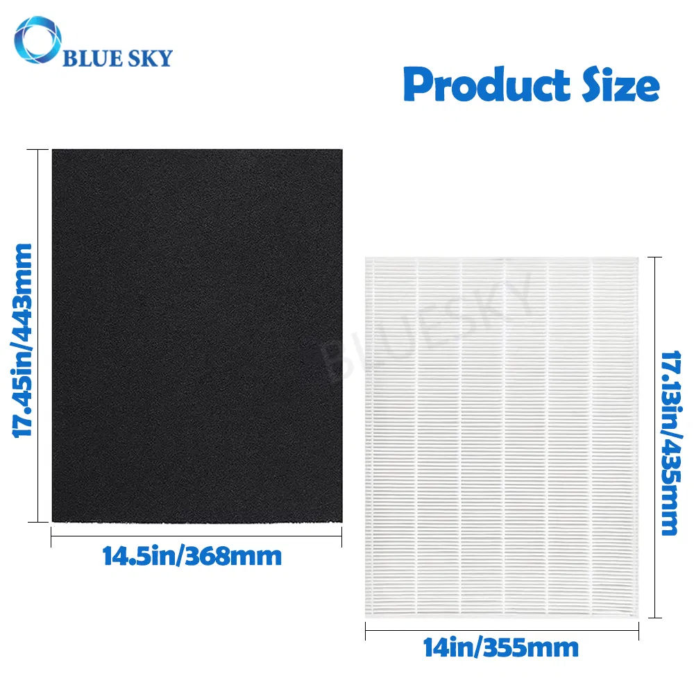H13 True HEPA Air Purifier Filter D4 + 4 Activated Carbon Filter for Winix D480 Air Purifier Part 1712-0100-00