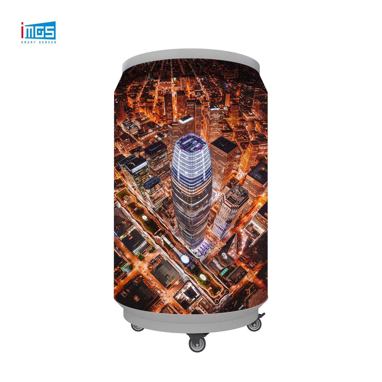 Flexible LED Panels High Definition Advertising Display for Mobile 50L Fridge