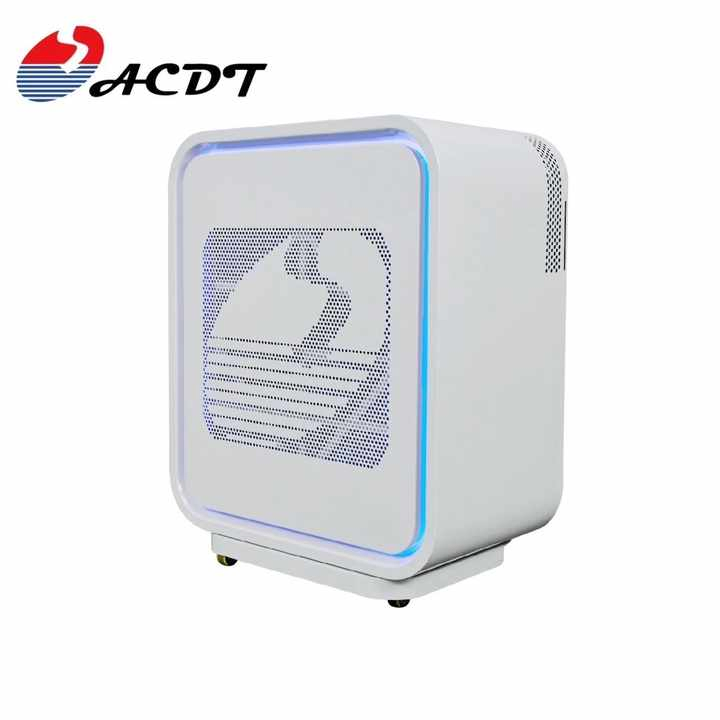 High Efficiency Portable Desktop Quiet Air Purifier H13 UV-C for Sterilization HEPA Inoizer Air Purifier