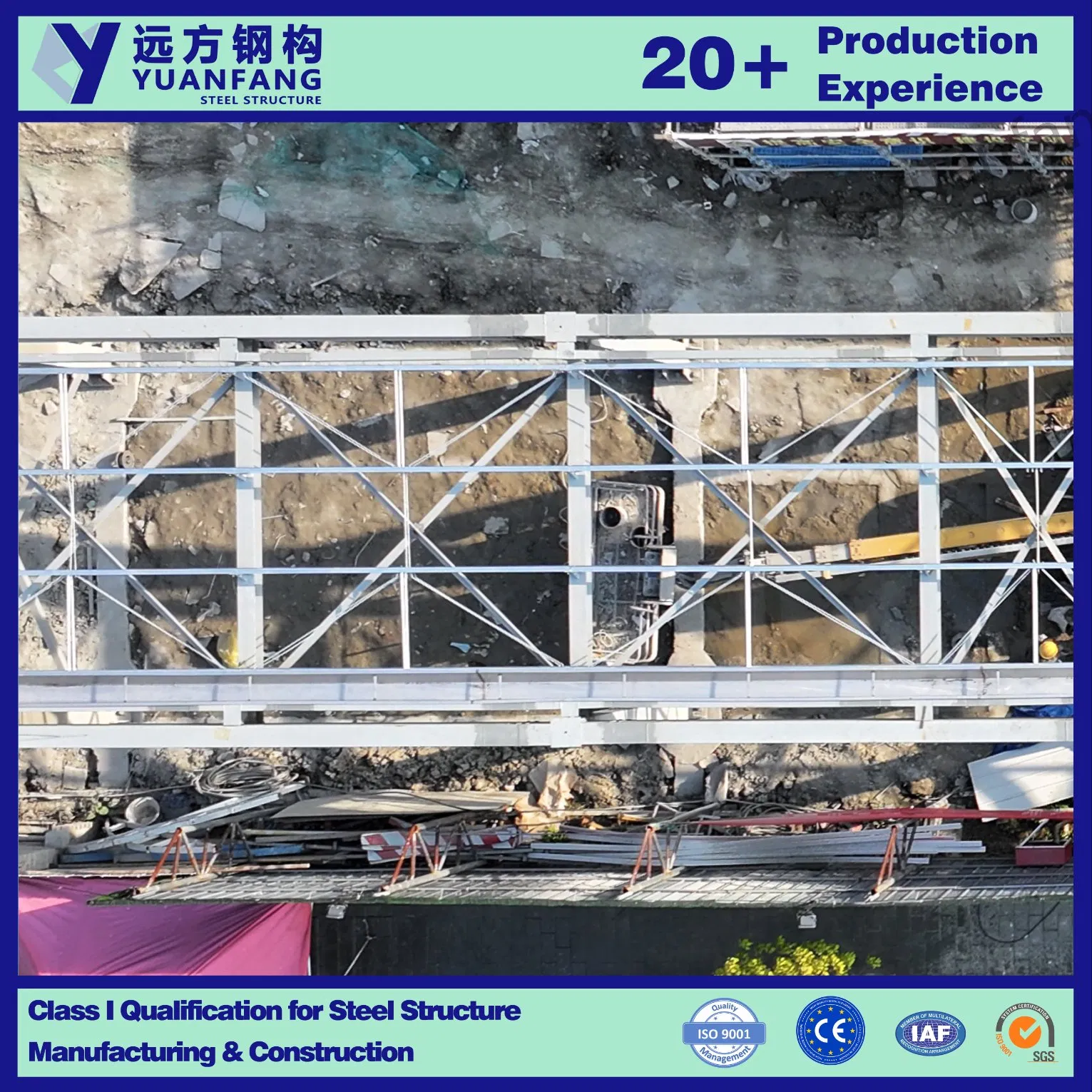 Modular & Prefabricated Steel Structure Building of Light Steel Structure Guardroom