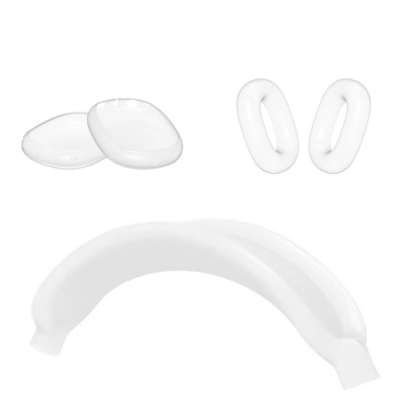 Чехол для AirPods Max, 3 предмета, прозрачный