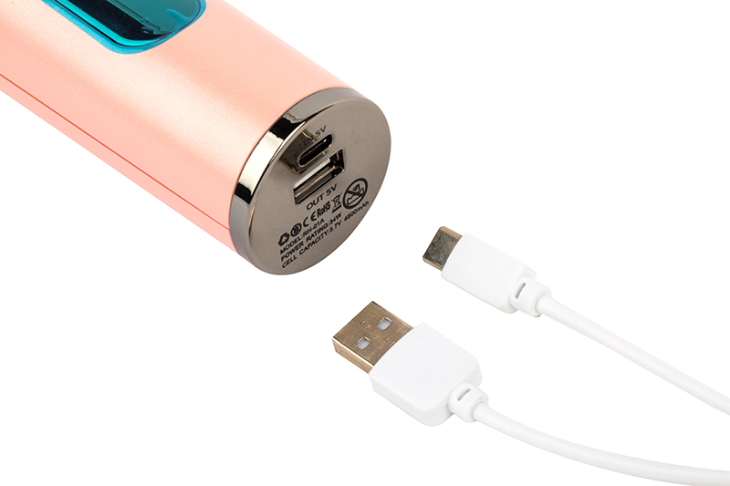 LCD Cordless Automatic Hair Curler Portable Wireless USB Rechargeable Curling Iron Ceramic Curler Wand Auto Rotating Styling Tools