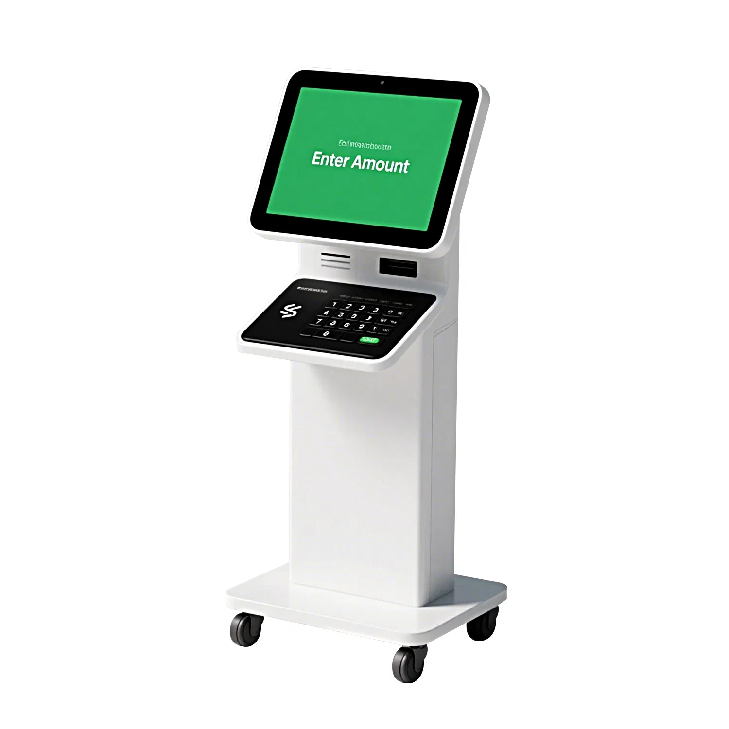 Floor Stand 15 21 32 43 Inch Hotel Check in Kiosk Android Wins Payment Kiosk with Printer
