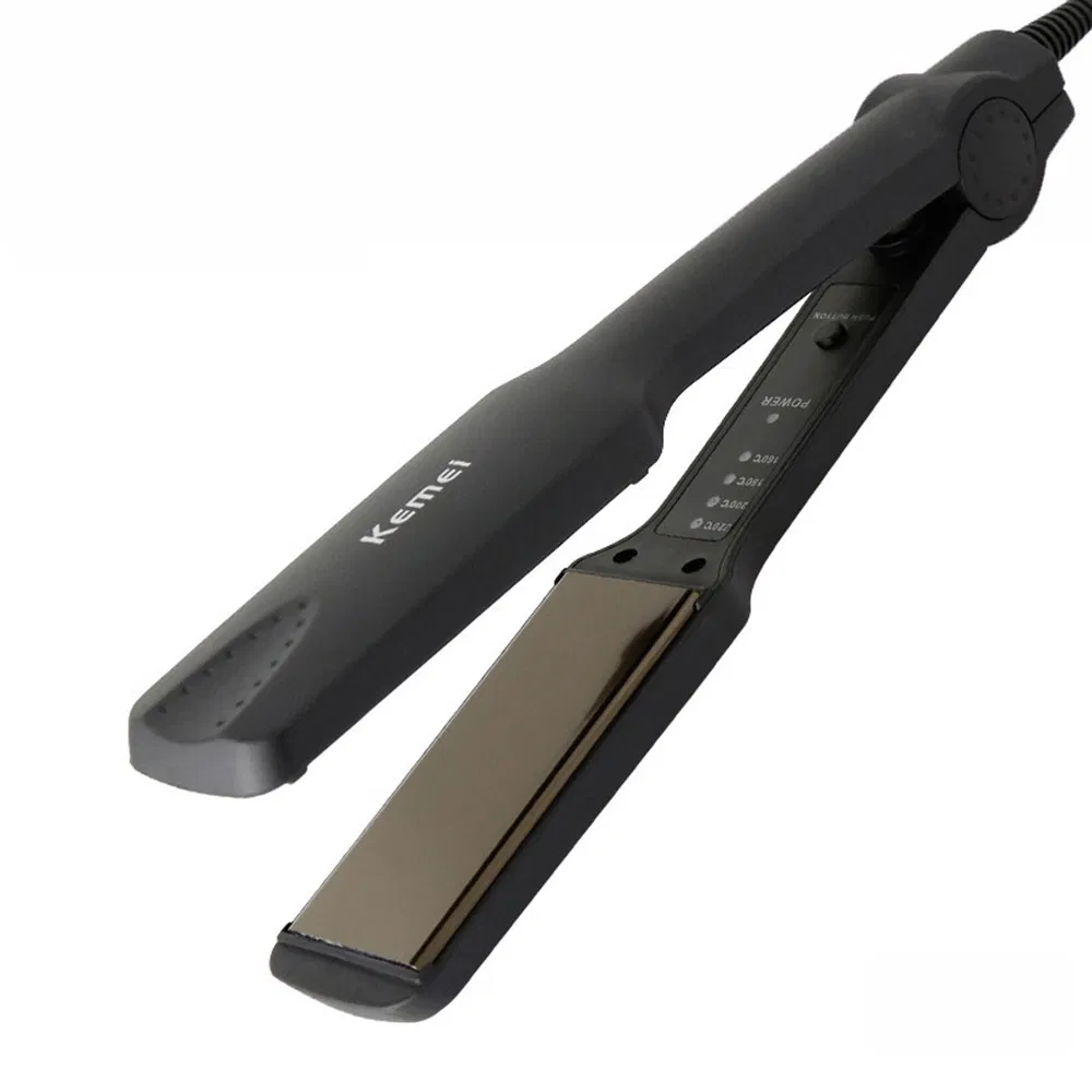 Km-329 Multifunctional Hairdressing Flat Straightening Iron Styling Tools Professional Hair Straightener