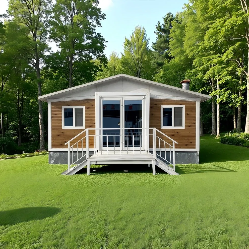 Heat Insulation Foldable Prefab Container House Convenient Single Expandable Container House