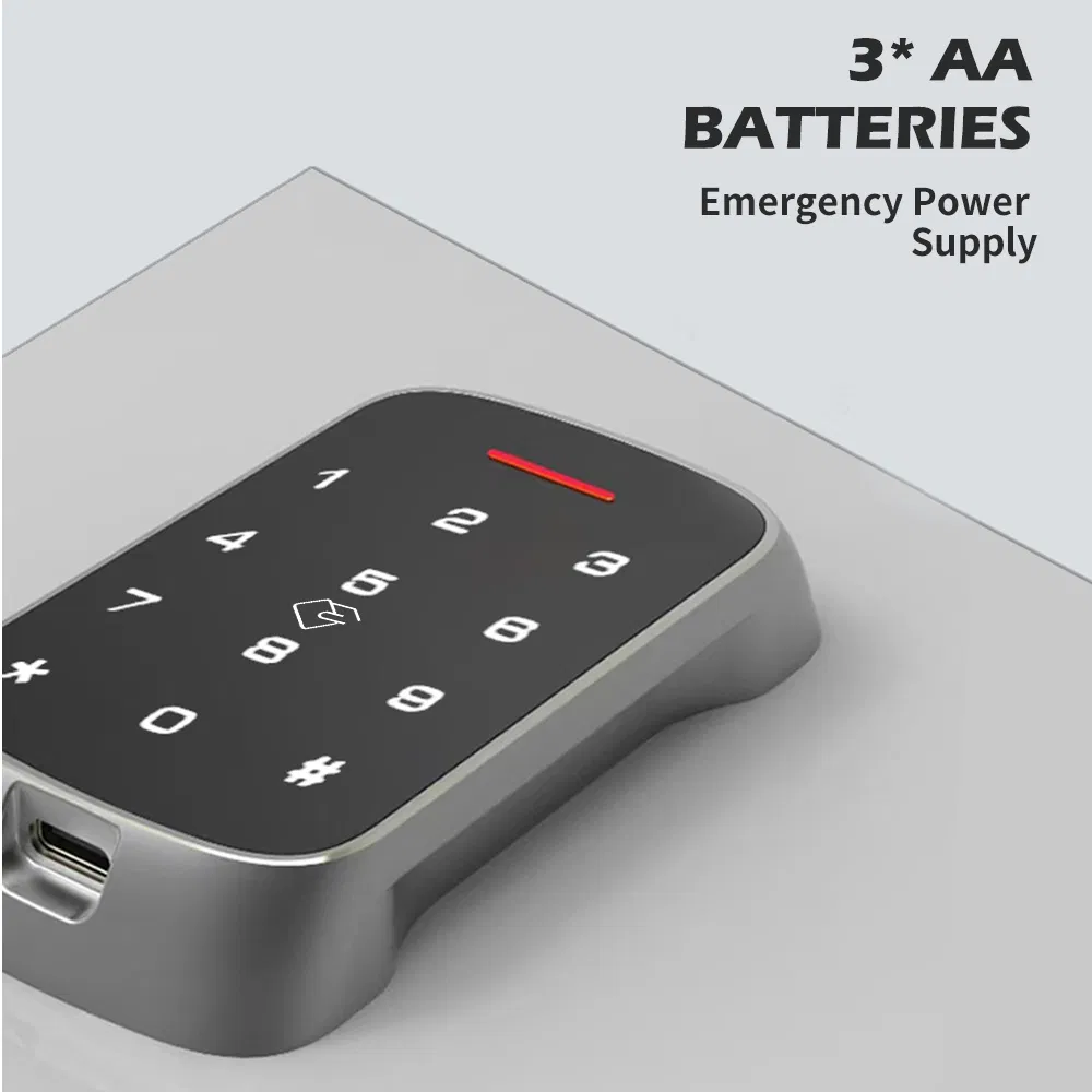 Tuya/Ttlock APP Password & Card Unlock Digital Cabinet Lock with Public Mode IP65 Waterproof