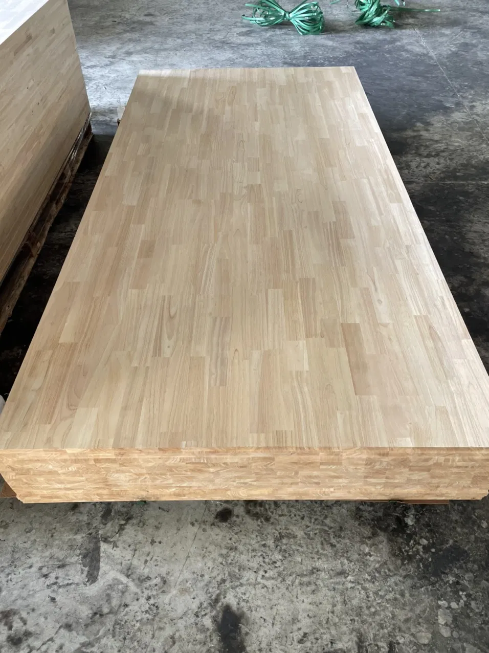 Natural Thailand Solid Rubber Wood Edge Glued Board 18mm