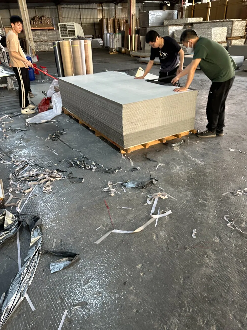 Ultra-Slim Flexible 3D Blue Porcelain Wall Panels for Modern Interiors