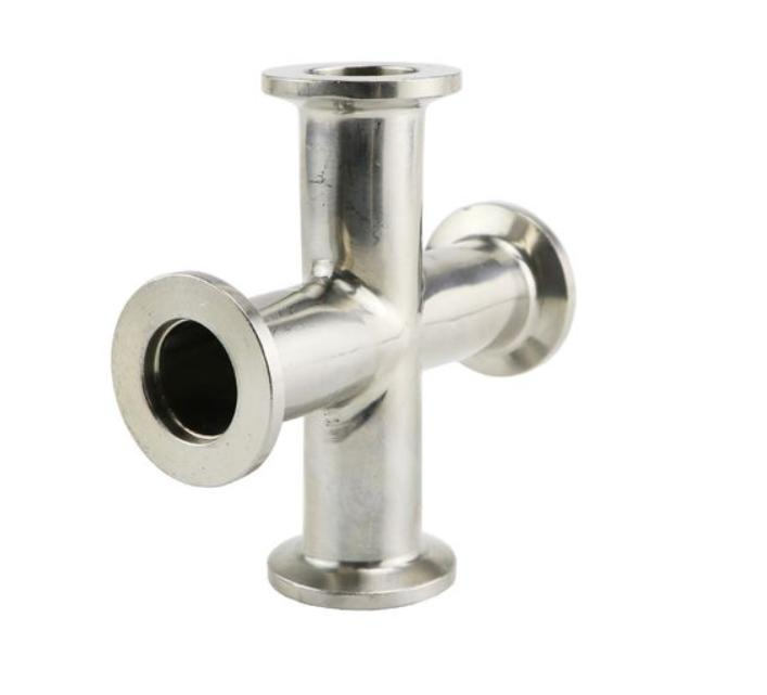 Sanitary Stainless Steel Clamped/Welded 4way 5way 6way Cross