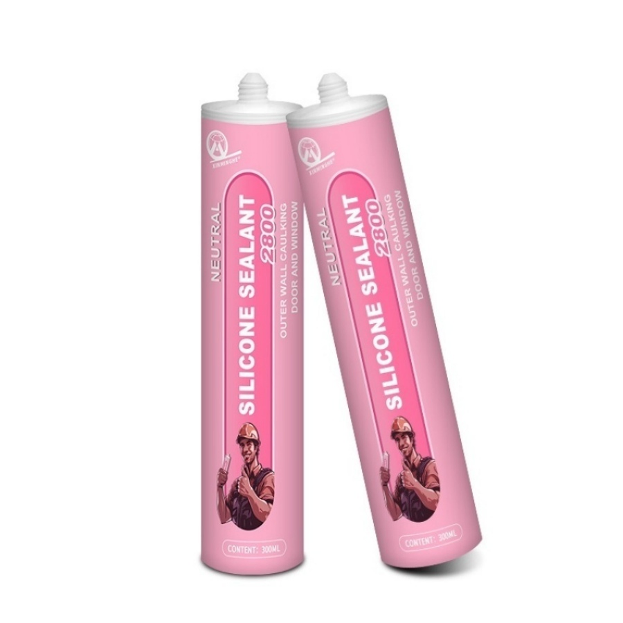 Premium Black Silicone Sealant for Windows - No Odor Formula