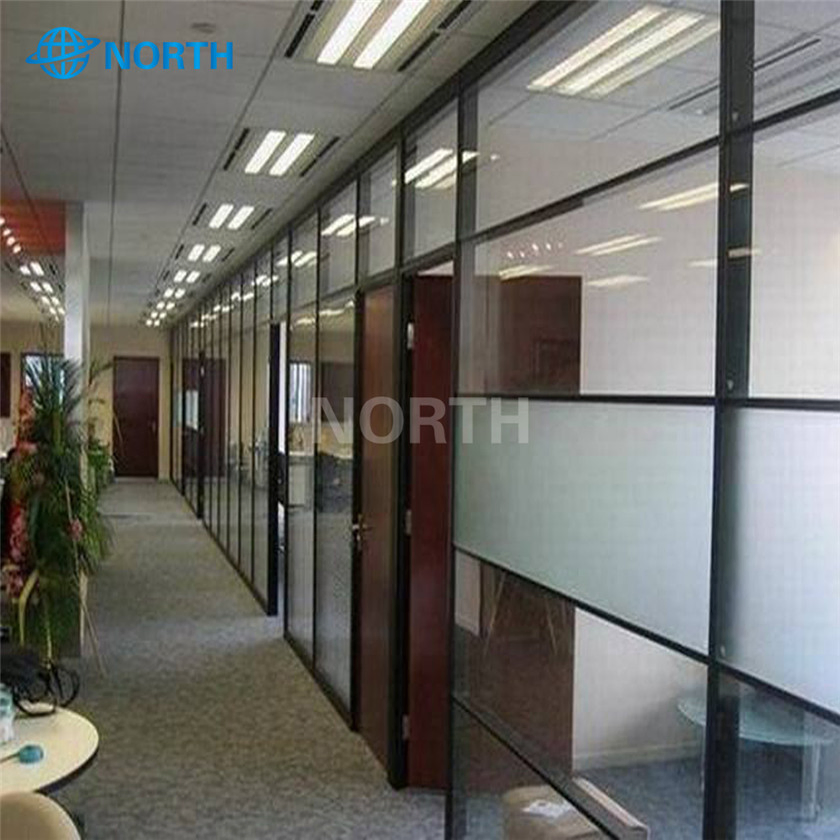 Aluminium Frames Glass Doors Tempered Double Exterior Interior Sliding Commercial Glass Door