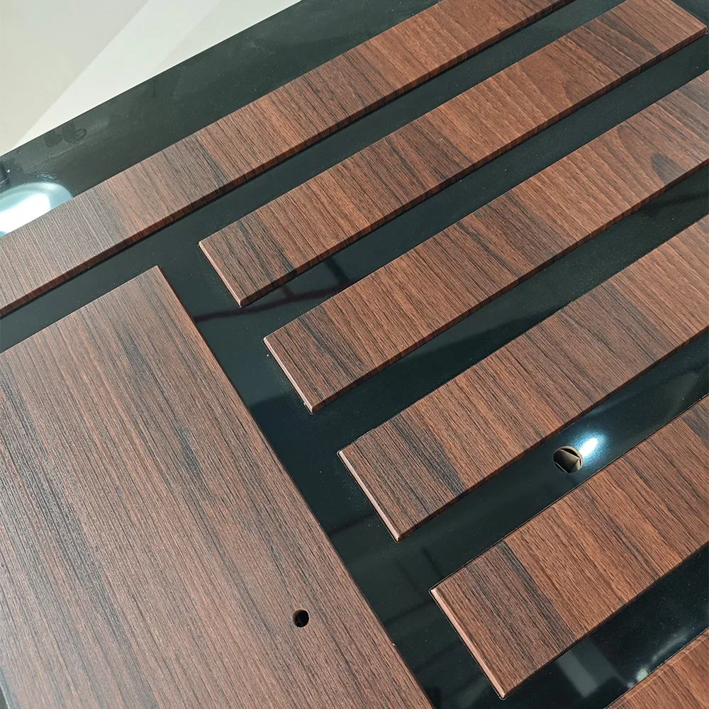 Grand Entrance Luxury Armored Door Steel Frame MDF Panel Middle East