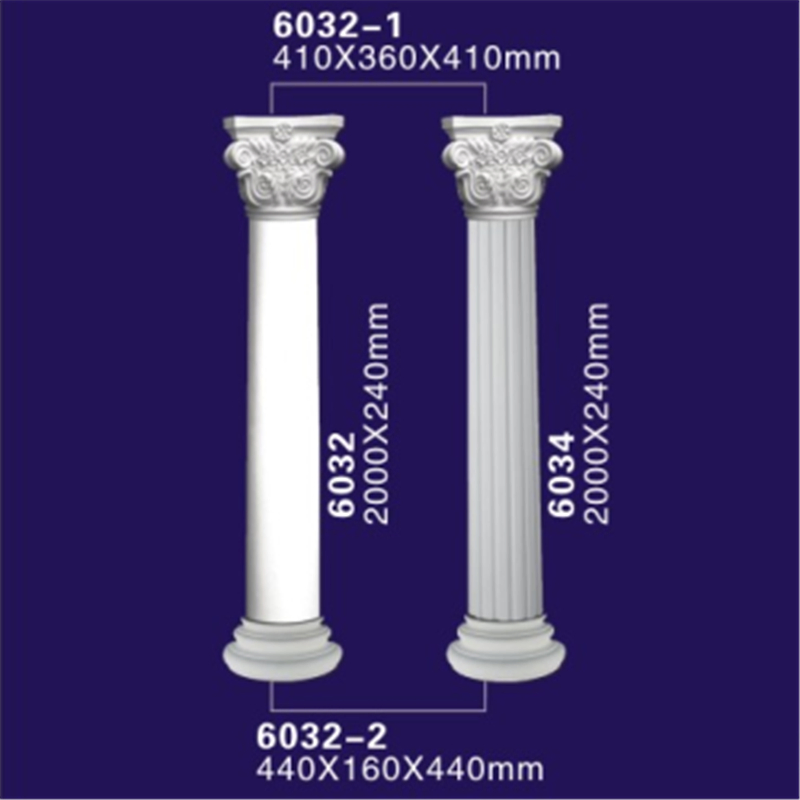 Various Color Decorative Polyurethane Pillars / Columns for Indoor and Outdoor