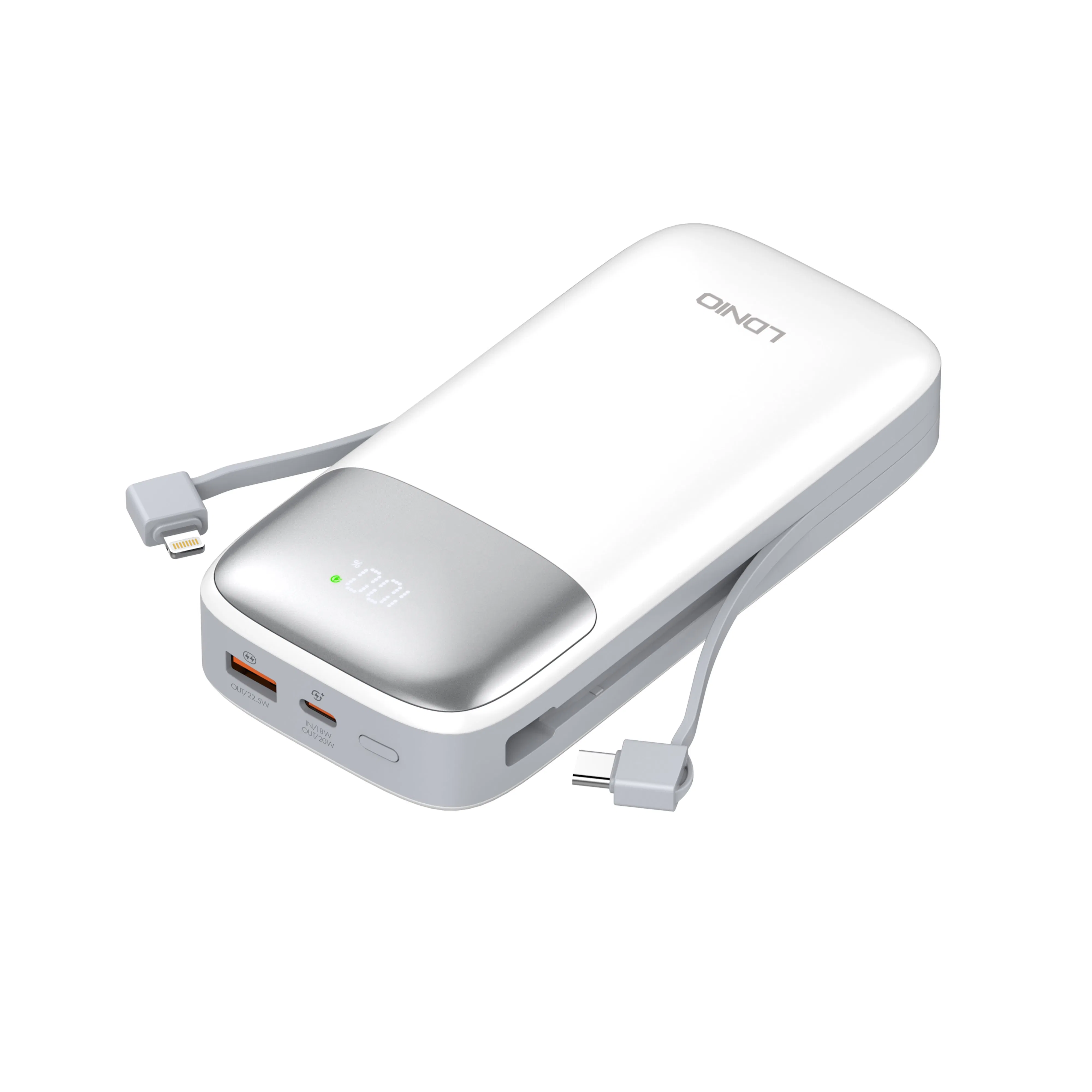 Пауэрбанк Ldnio PQ20 20000 мАч с быстрой зарядкой 22.5W