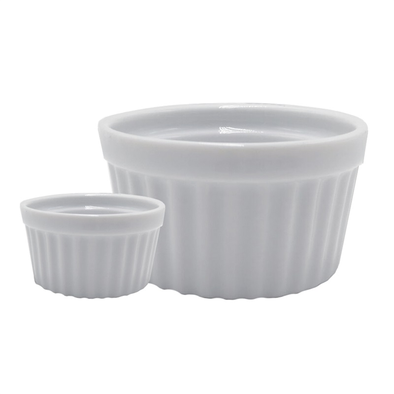 Wholesale White Porcelain Buffet Flat Plate Dish