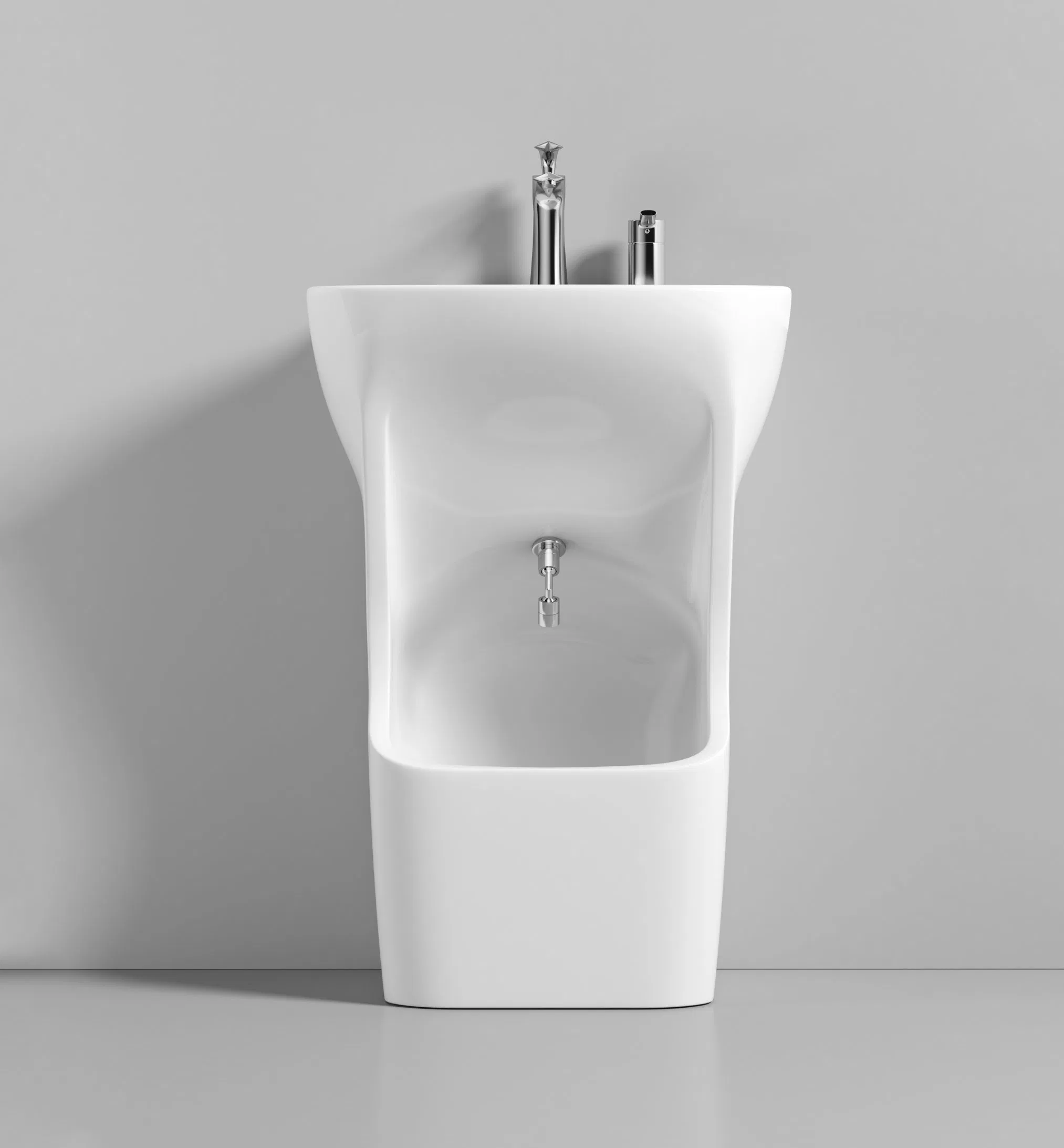 Умывальник для омовения (вуду) с подставкой, белый