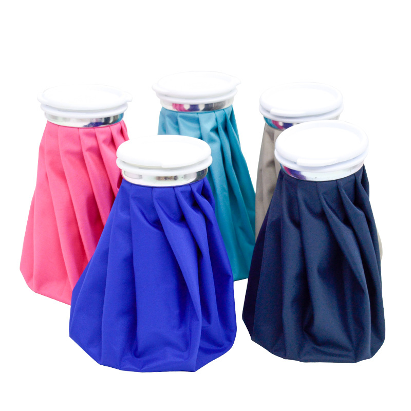 Reusable Cloth Fabric Ice Cold Pack for Ankle Wrap Strap Muscle Swelling