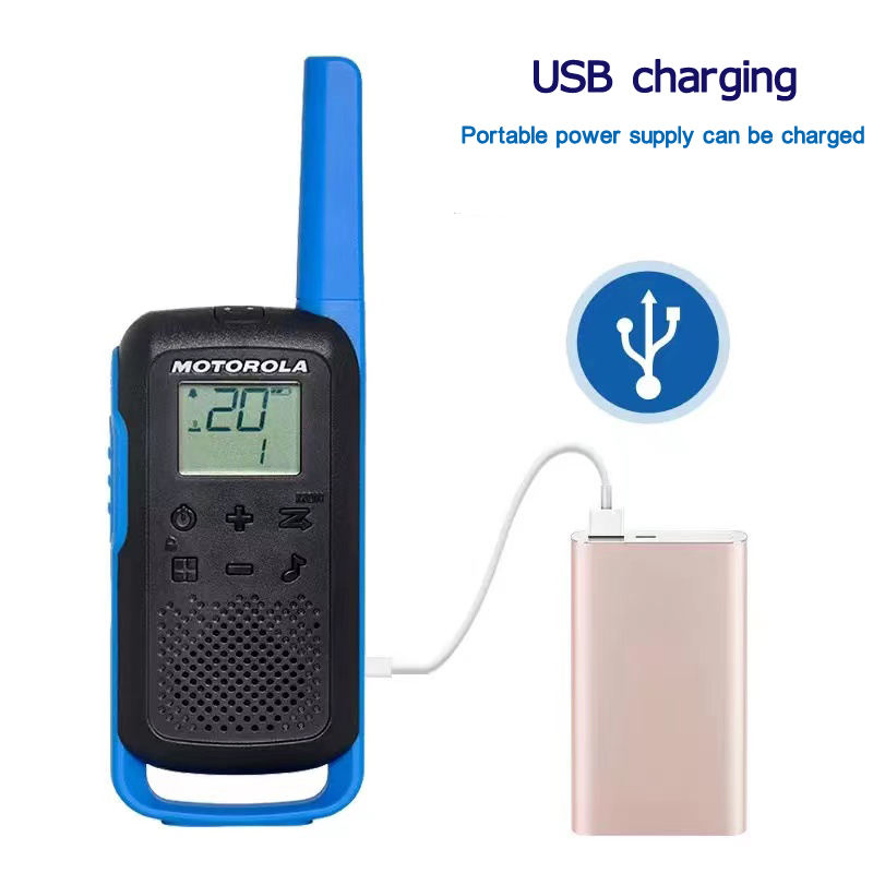 Портативная рация T62 Walkie Talkie, 16 каналов, 8 км