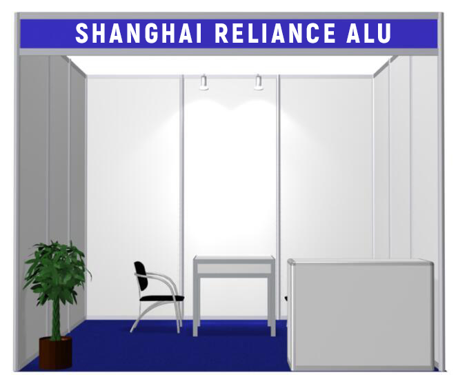 Qualify Customized Aluminum Extrusion Aluminium Profile Exhibition Display Stand