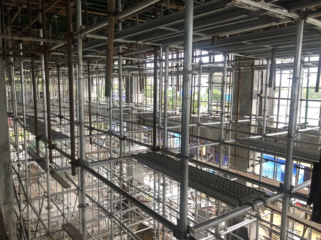 Allround Ringlock Scaffolding System for Building / Parking Lot / Pipe Gallery