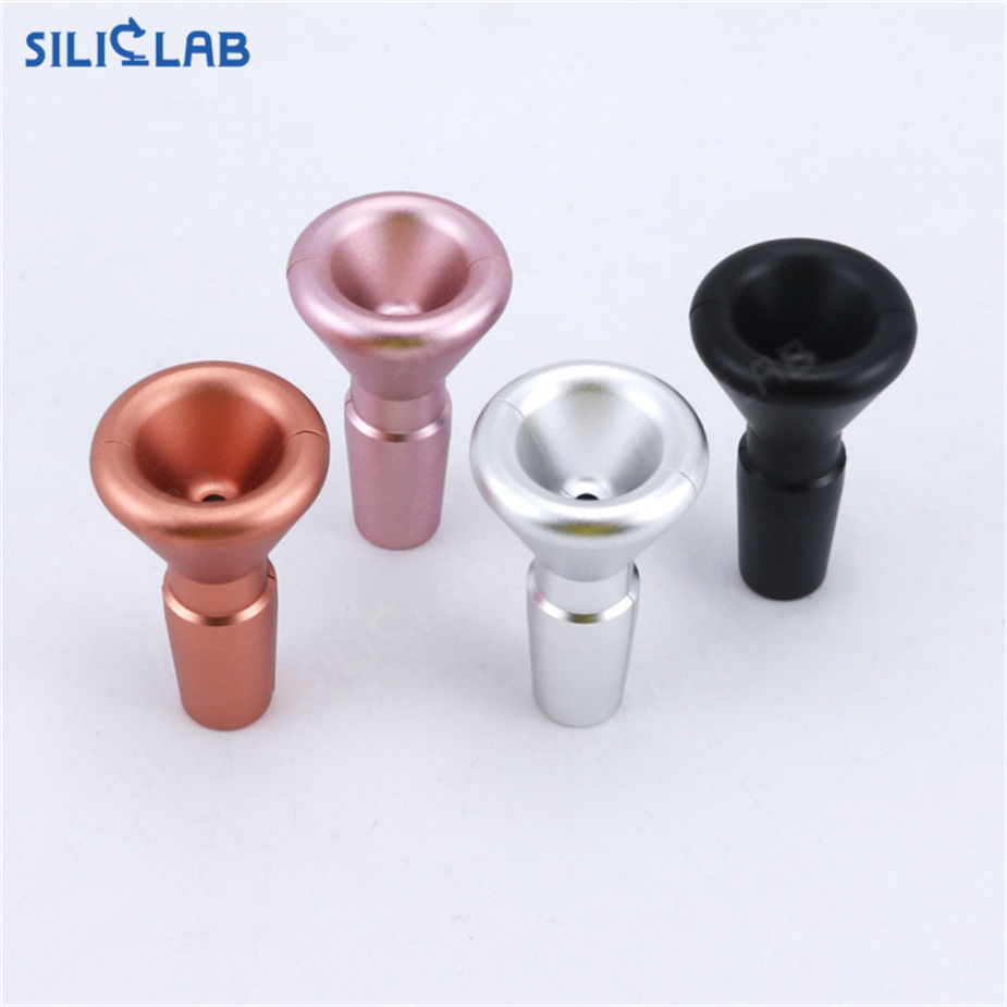 Tobacco Water Pipe Smoking Accessories Metal Banger Aluminum Detachable Bowl