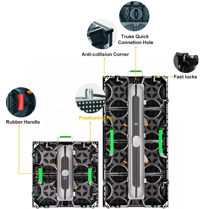 Full Color7680Hz LED Video Wall Indoor Outdoor Rental Events Church Stage