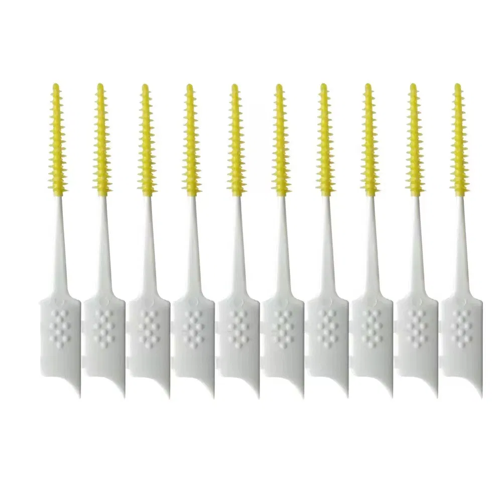 Ultra Fine Silicone Orthodontics Interdental Cleaning Brush Other Oral Care