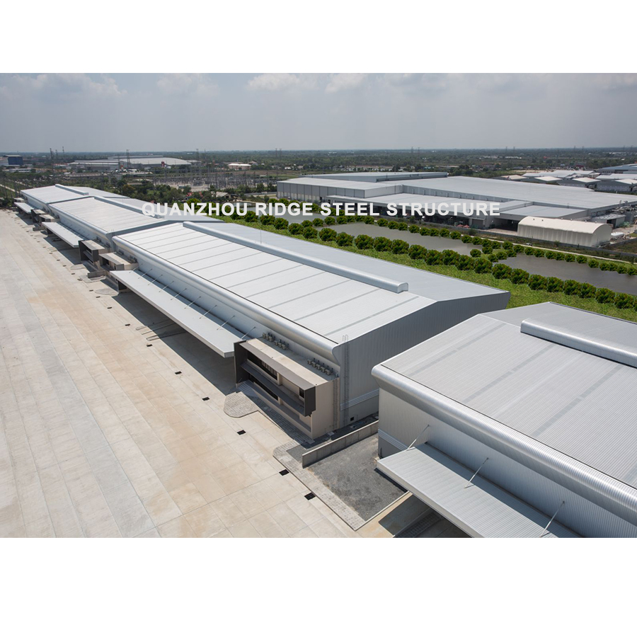 New Type Light Steel Structure Warehouse Hangar Hall Price Workshop Storage Building