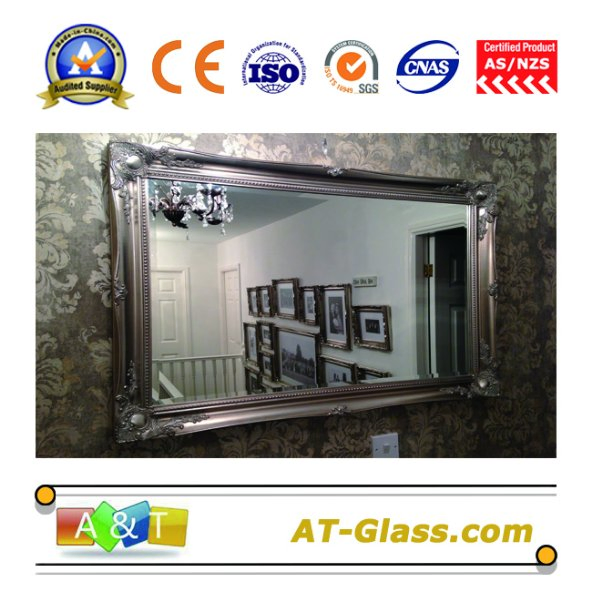 1.8-6mm Silver Mirror/Glass Mirror Used for Decorative /Bath