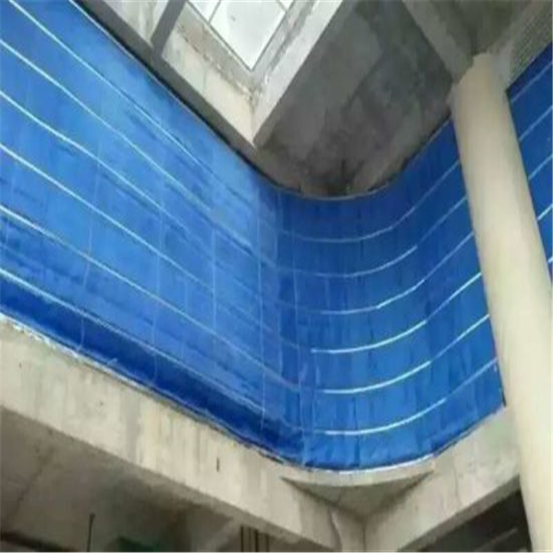 Blue Color Fire Rated Security Auto Roller Shutter Door