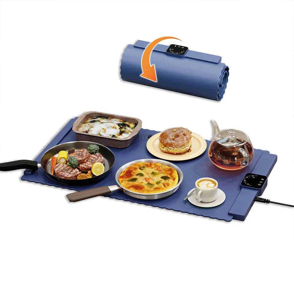 Full Surface Heating 110/220V Electric Silicone Food Warming Mat