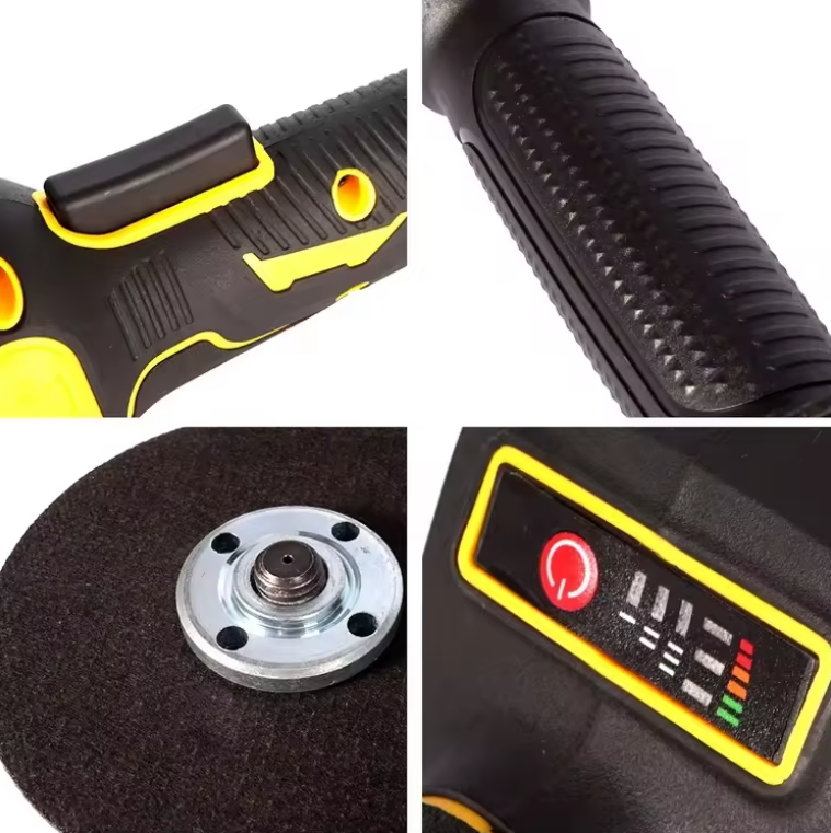 Brushless Grinder M14 Professional Power Tool with 3 Gears Speed