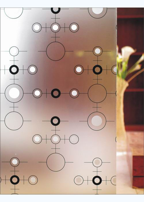 Acid Etched Glass, Art Glass