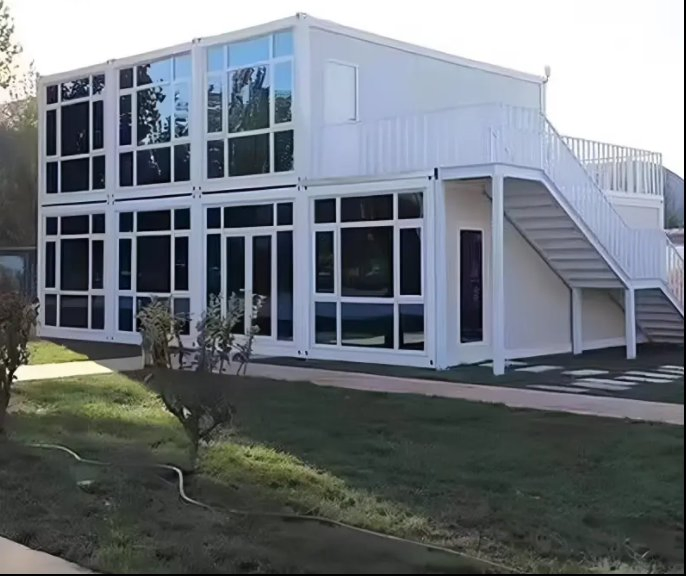 Affordable and Mobile House Office Container Light Steel Prefabricated Office Building