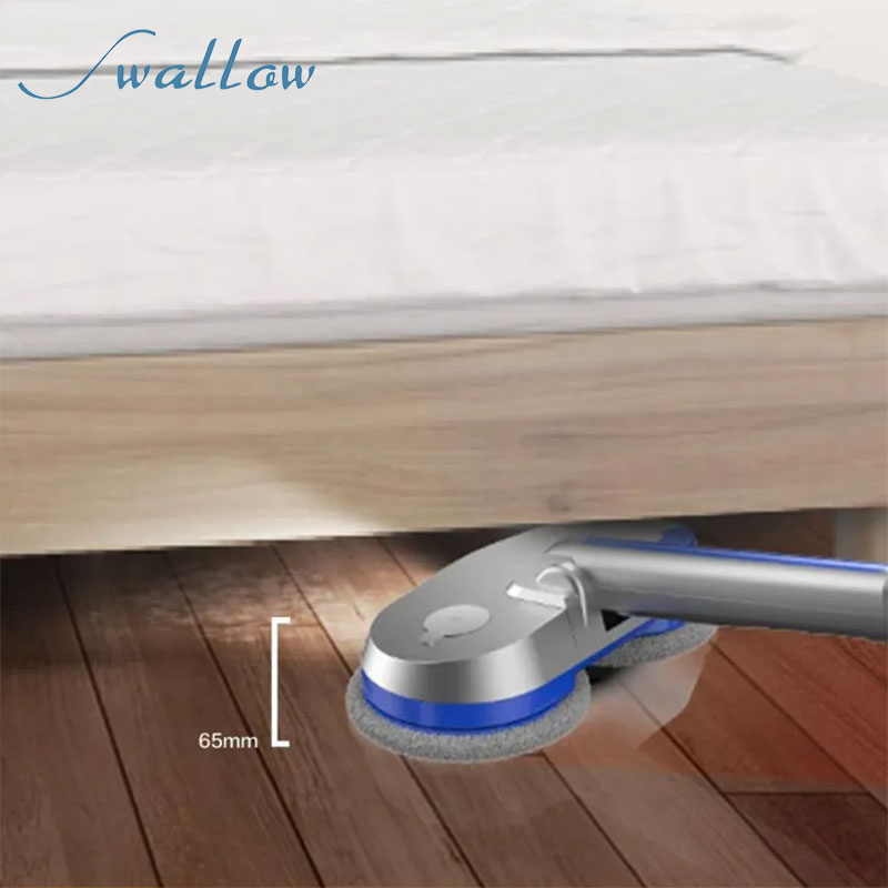 Electric Mops Cordless Water Jet Spin Cleaning Brush Mop Scrubber Powerful