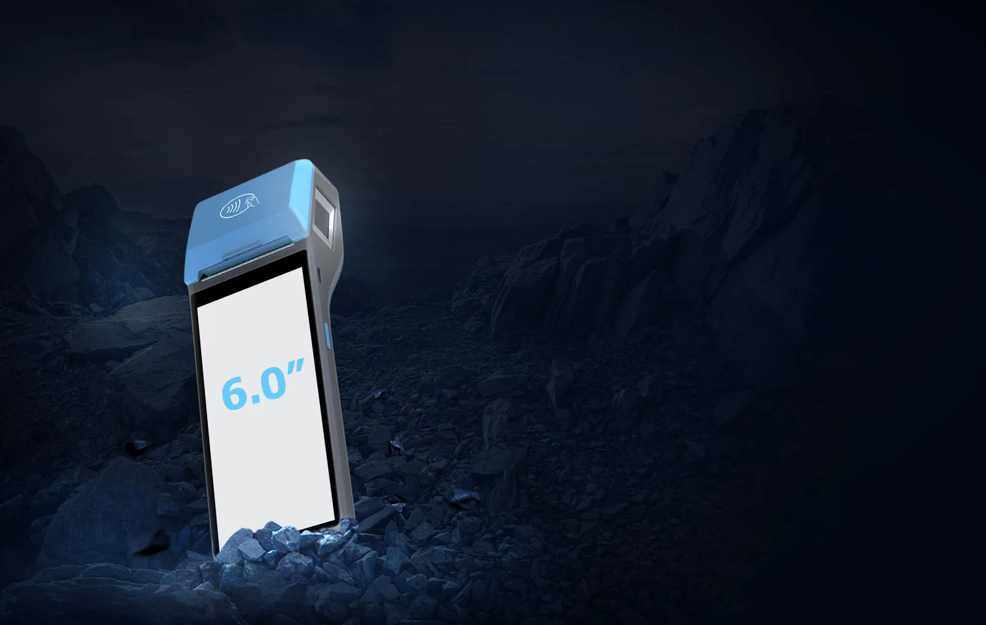 CS30 PRO Handheld Android POS System Terminal with Touch Screen 4G WiFi NFC Built-in Printer