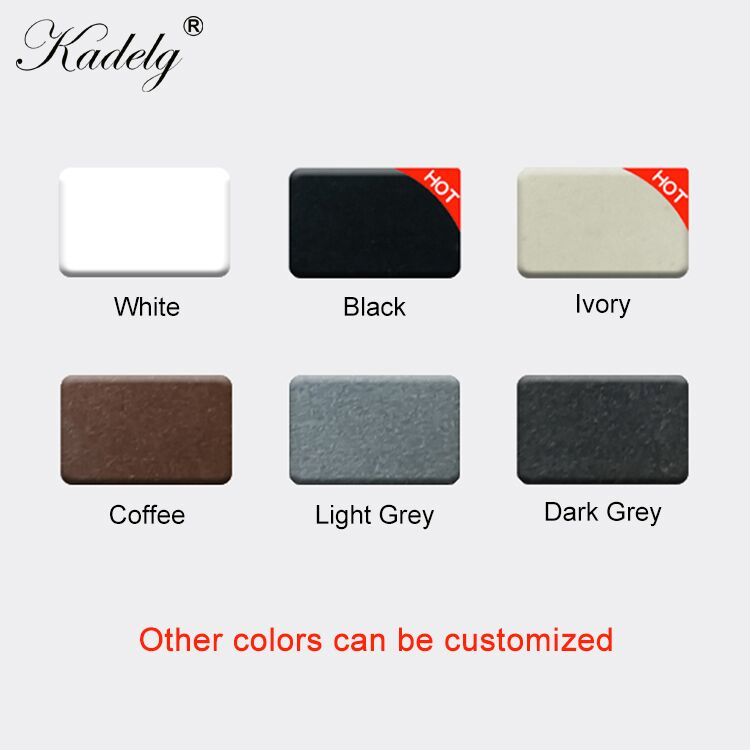 Wholesale Factory Price Modern Black Composite Granite Kitchen Sink Double Bowl Handmade Sink Undermount Stone Hand Wash Sink Quartz Kitchen Sink Farmhouse Sink