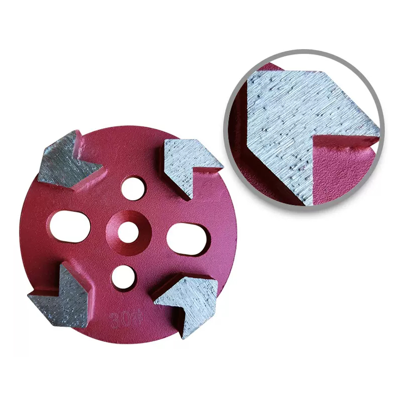 Trapezoid Metal Bond Diamond Stone Grinding Discs