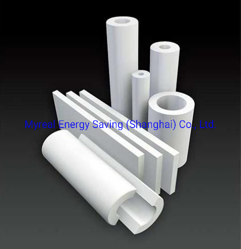 White Rigid Heatproof Calcium Silicate Pipe Insulation for Equipment