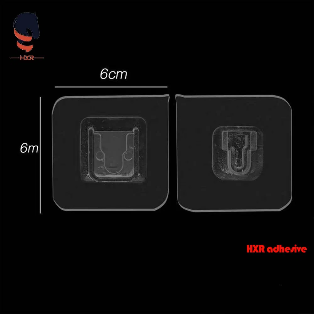 Strong Sticky No Residue Plastic Hanging Adhesive Hook