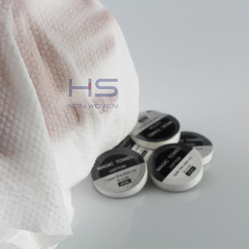 Compressed Mini Magic Tissue Coin Towel Face Towel