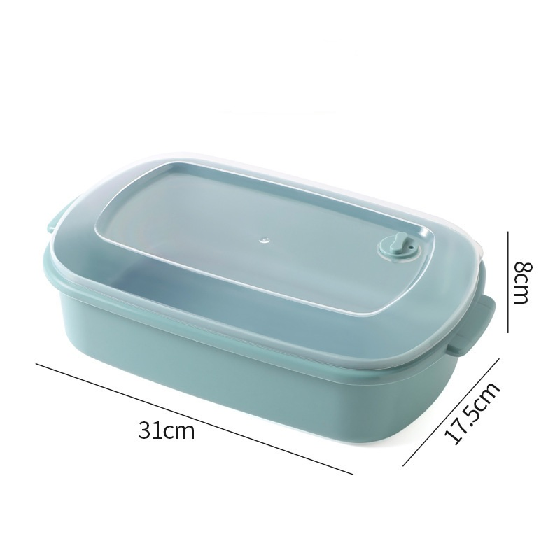 Microwave-Safe Lunch Box Set with Utensils for Travel